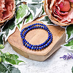 lapis lazuli facet armband kinderen