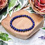 lapis lazuli facet armbandje