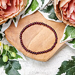 rhodoliet edelsteen armband kind