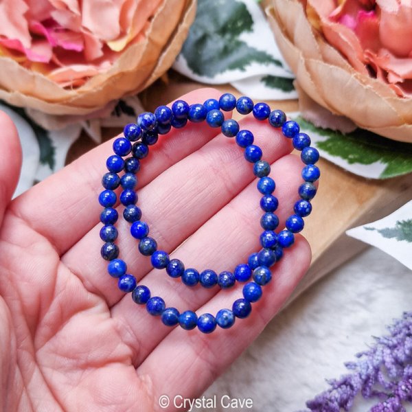 lapis lazuli baby armband