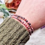 rhodoniet 4mm armband