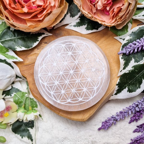 seleniet oplaadschijf flower of life kopen